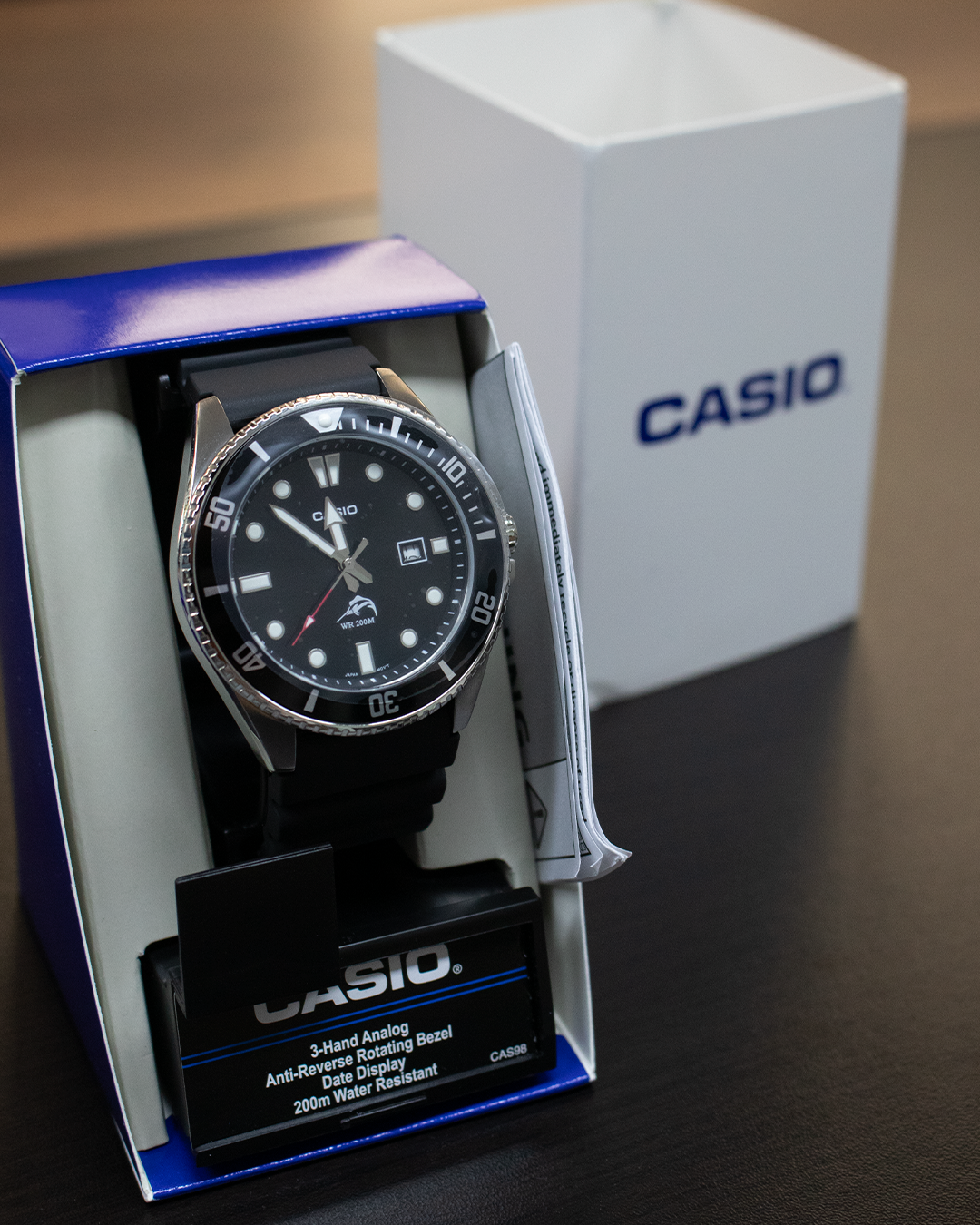 Casio Duro "Marlin" Negro | El Icono Definitivo del Buceo