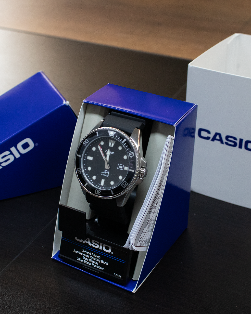 Casio Duro "Marlin" Negro | El Icono Definitivo del Buceo