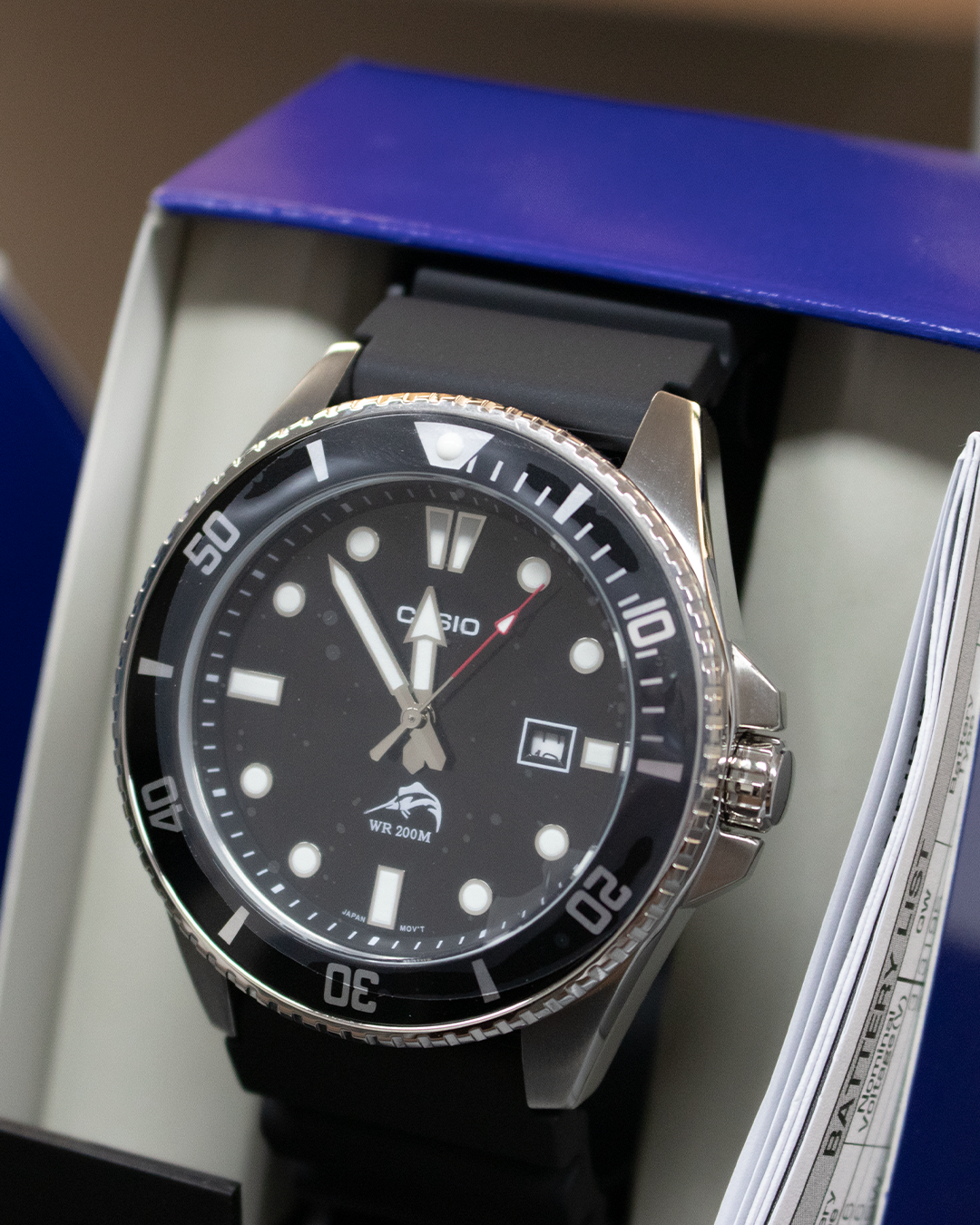 Casio Duro "Marlin" Negro | El Icono Definitivo del Buceo