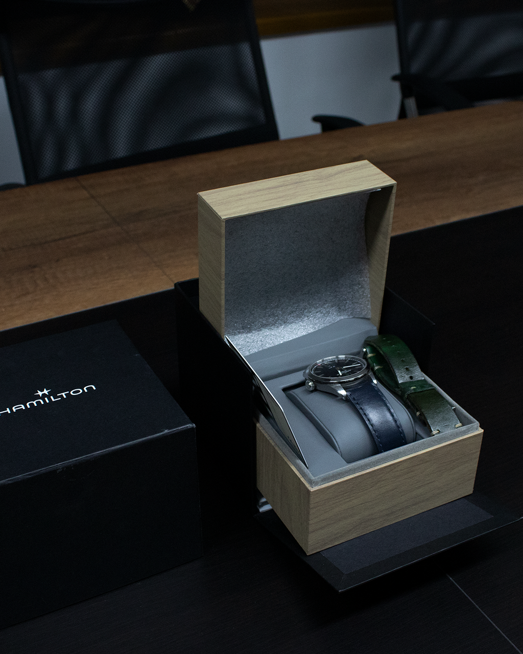 Hamilton Broadway Day Date Automatic